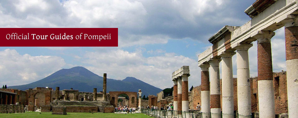 Official tour guides to Pompeii